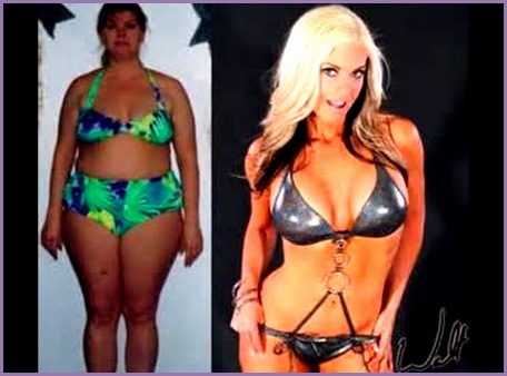 Amazing FEMALE fitness before & after transformations Motivational New Years resolution