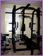 Fitness Gear Home Gym with Smith Machine Harvest