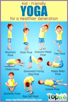 10 Easy To Do Yoga Poses for Kids by top10homereme s Yoga Kids