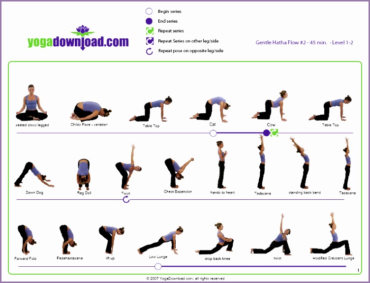 Yoga Poses for Beginners Chart Adecwv Awesome 5 Able Yoga Pose Sequences for All Levels