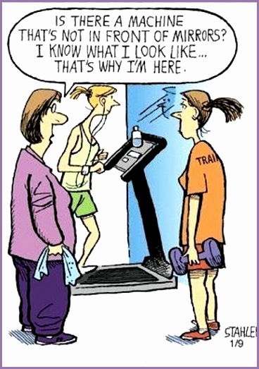 Funny quotes · fitness joke cartoon