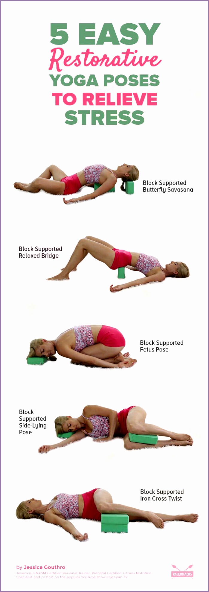 5 Easy Restorative Yoga Poses to Relieve Stress