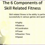 8 Skill Related Fitness Power