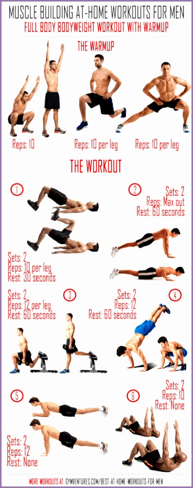 best at home workouts for men