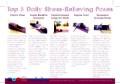 Easy Yoga Poses For Stress