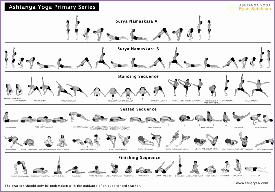 Download the Primary Series chart FREE Ashtanga Yoga with Ryan Spielman