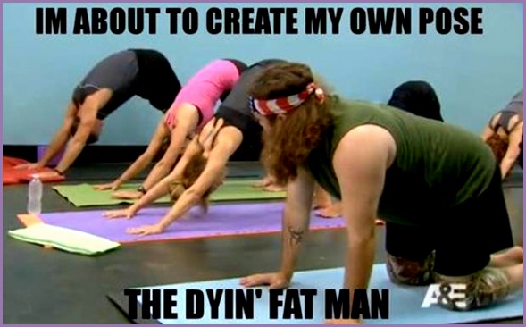 Funny fitness the dying fatman
