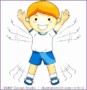 4 Kids Exercise Clip Art