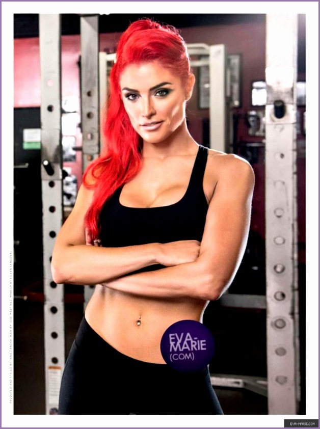 Eva Marie Muscle & Fitness Hers Magazine January February