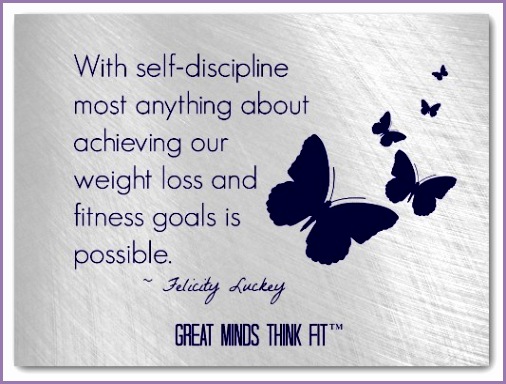 achieving my weight loss and fitness goals is possible Self Discipline Quote