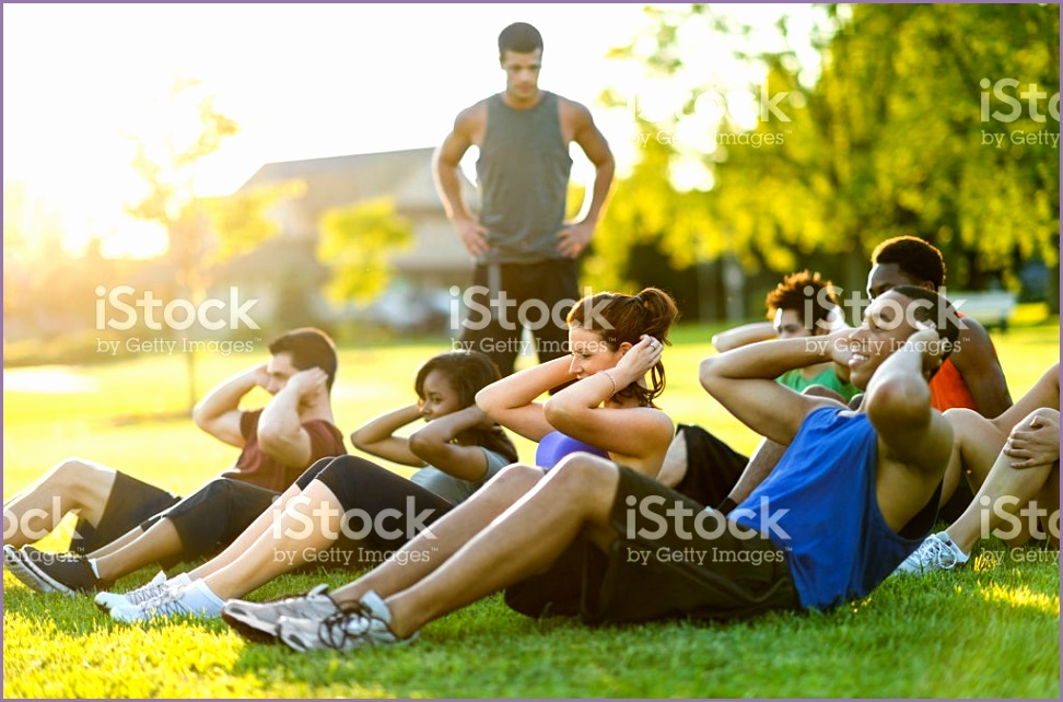 Outdoor Fitness stock photo