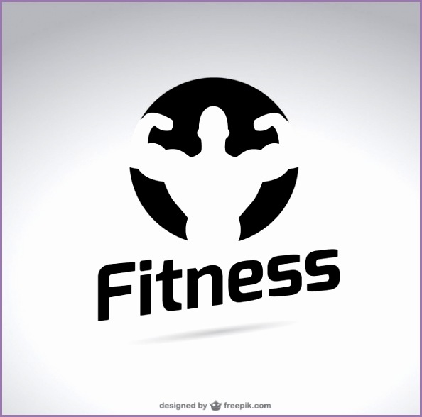 black and white fitness logo 23