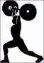 8 Weightlifting Clipart