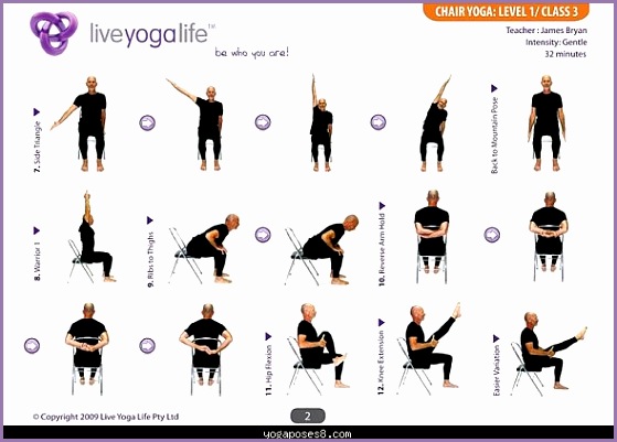 easy yoga poses for seniors yoga with a