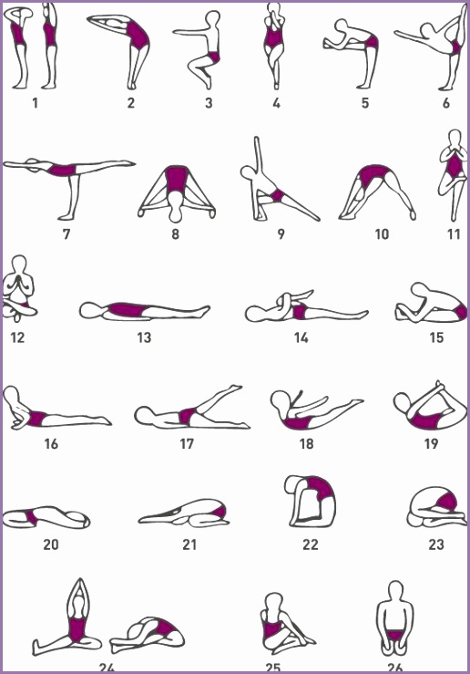 Bikram Yoga Poses Fitness
