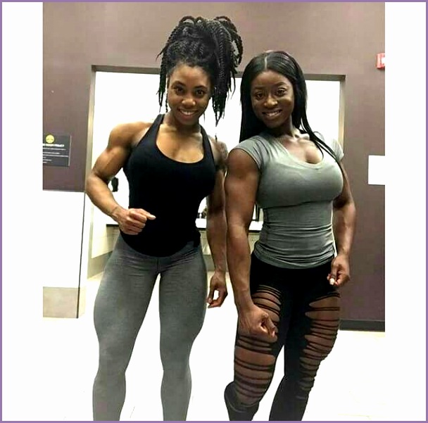 fit an muscular black girls