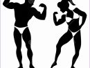 Bodybuilder Silhouette 13031300dwvmny Elegant Body Stock Royalty Free Body S and 13001303