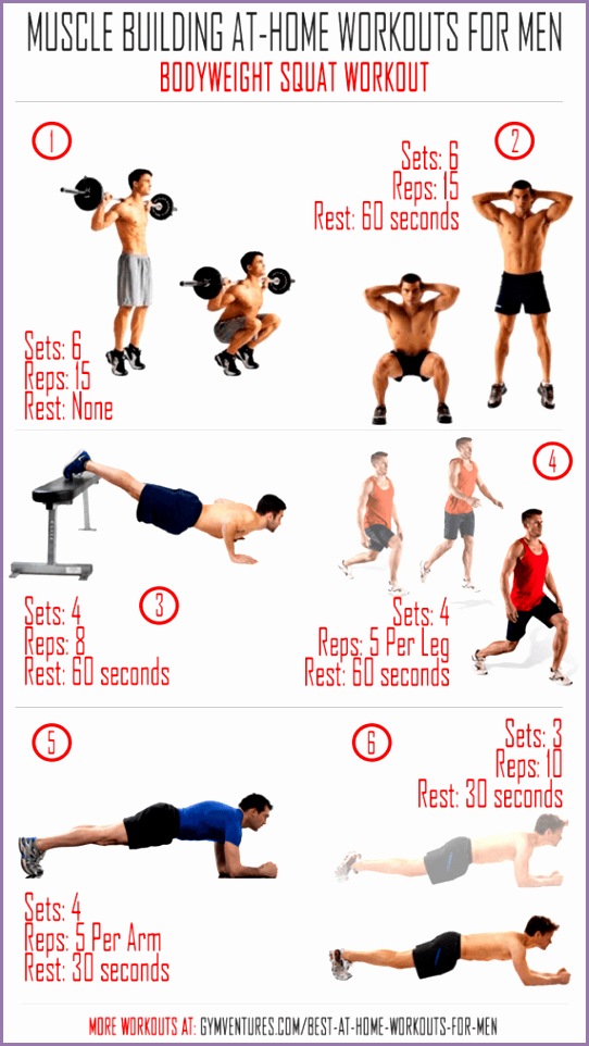 best at home workouts for men