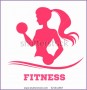 6 Fitness Logo Silhouette