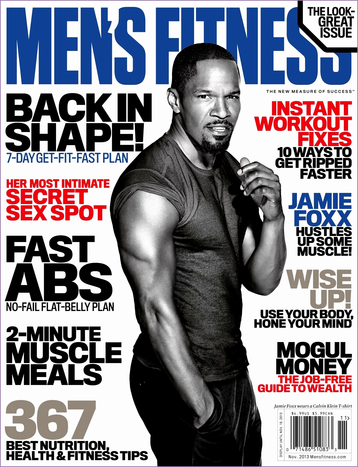 jamie foxx covers mens fitness reportedly dating katie holmes