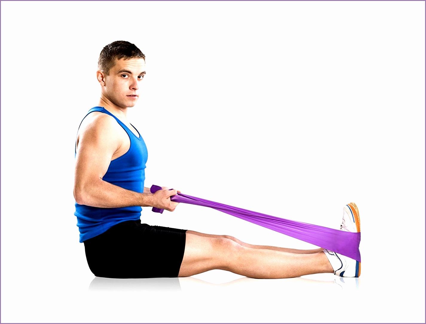 super exercise band 7 ft long resistance bands latex free home gym fitness equipment for physical therapy pilates stretch yoga strength training workout choose light medium or heavy tension