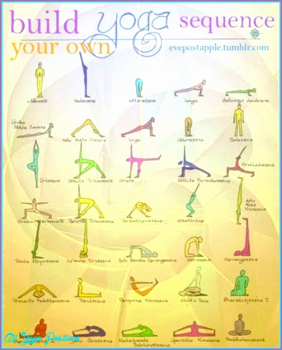 bikram yoga poses chart printable